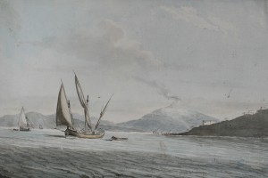 A group of twenty-two ship studies